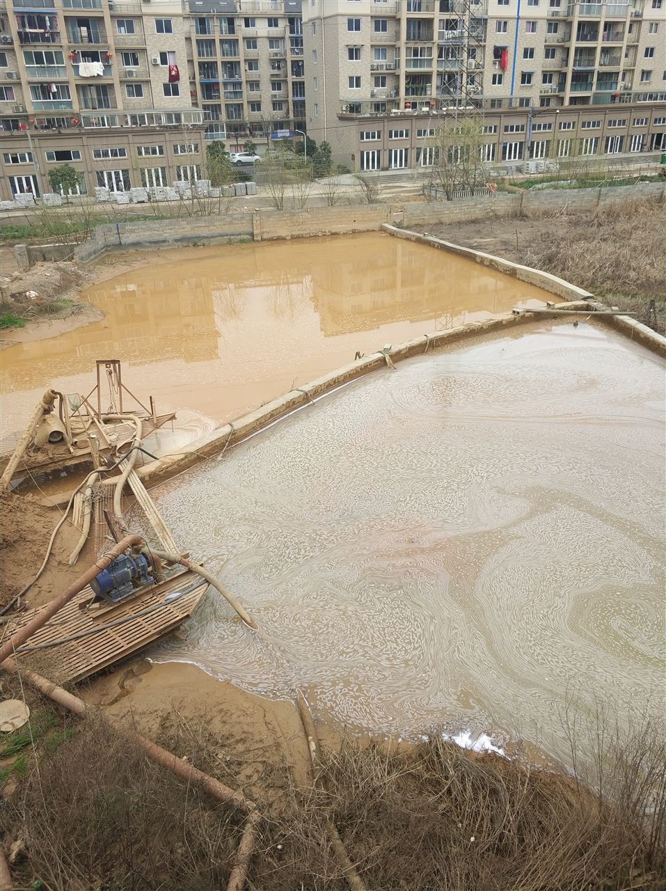 义安沉淀池淤泥清理-厂区废水池淤泥清淤