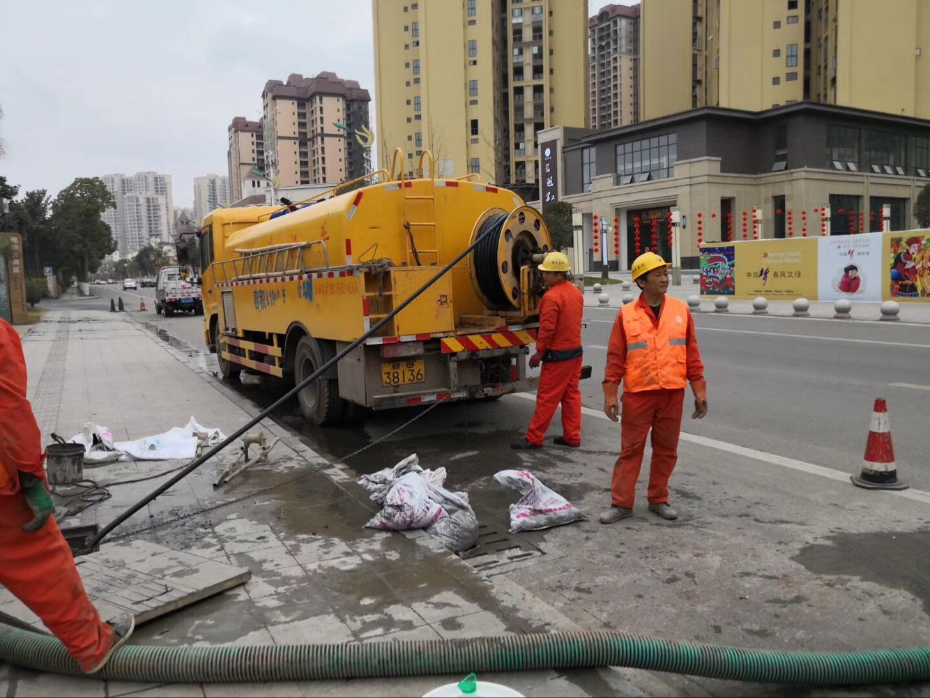 义安排污管道清淤-管道清洗